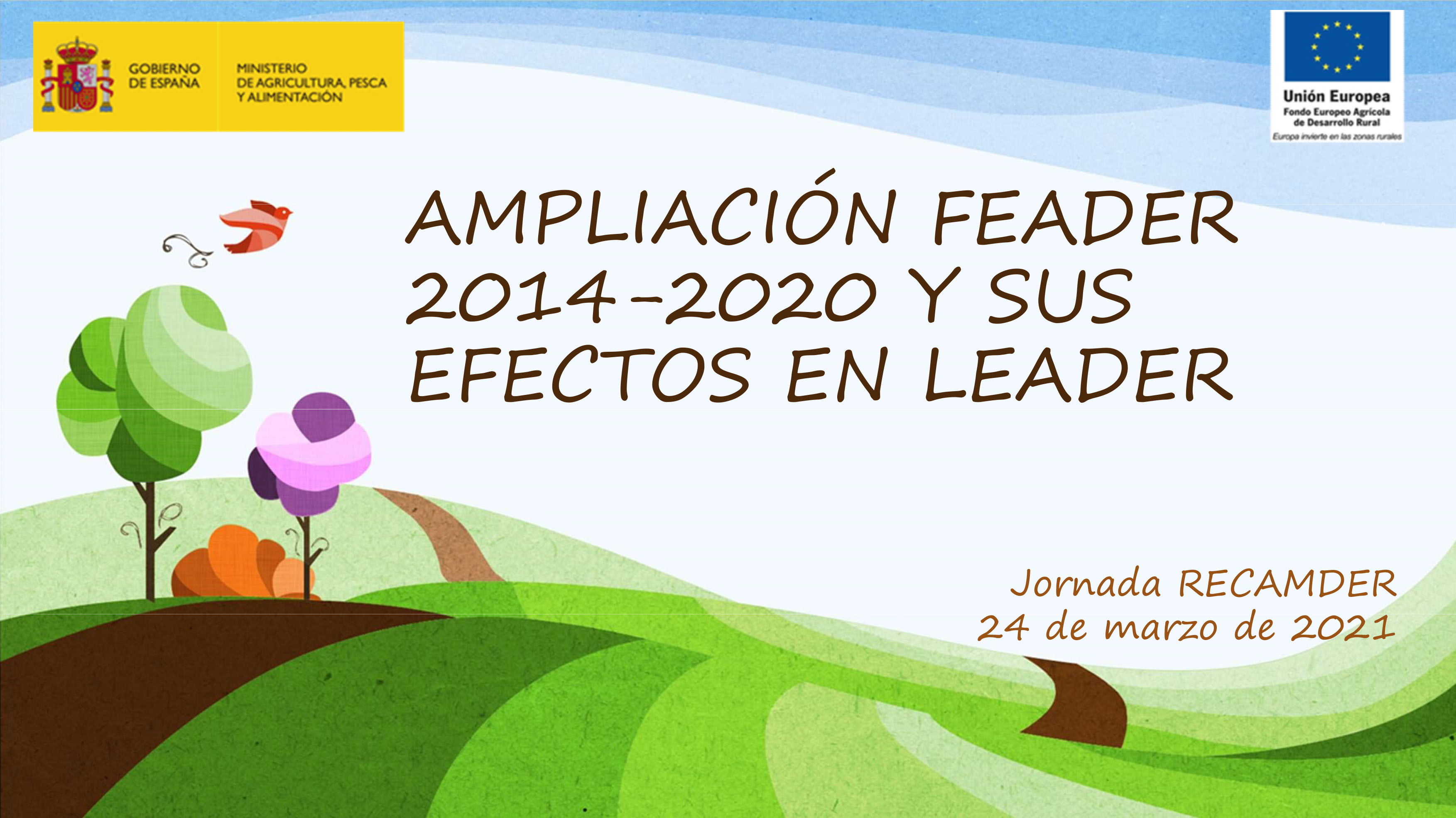 Ampliación FEDER 2014 2020 y sus efectos en Leader 1