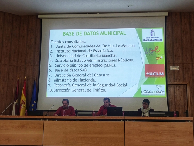 Jornada Tomelloso presentación base datos municipal