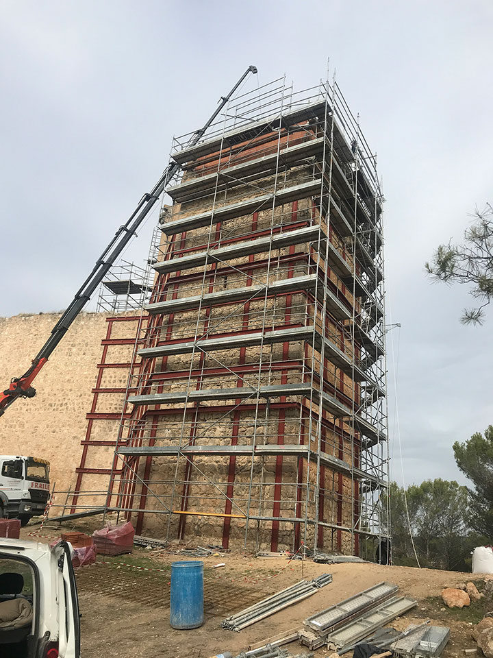 Restauración de la Torre del Homenaje del Castillo de Cifuentes