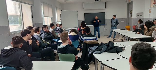 Charla ADIMAN IES gerente intervención