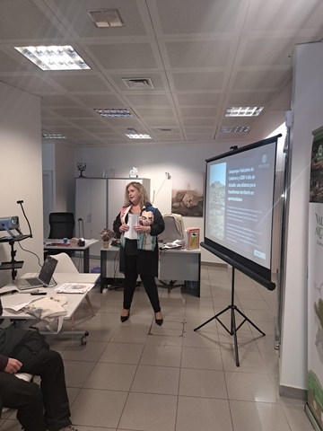 Jornada Geoparque gerente GDR Valle de Alcudia