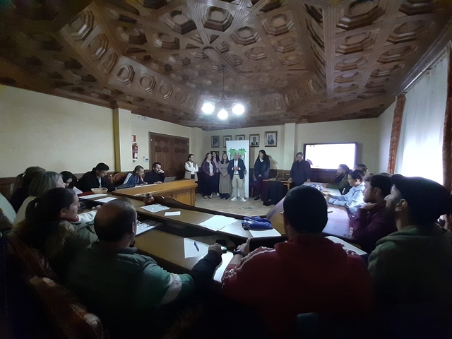 visita curso capacitación empresarial en Cuerva