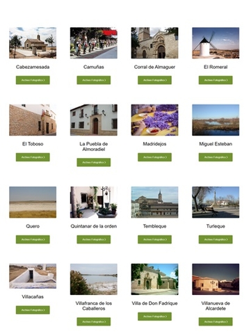web proyectos Dulcinea archivo fotográfico